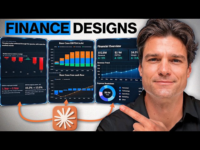 The NEW Claude Design for Finance: 3 INSANE Use Cases