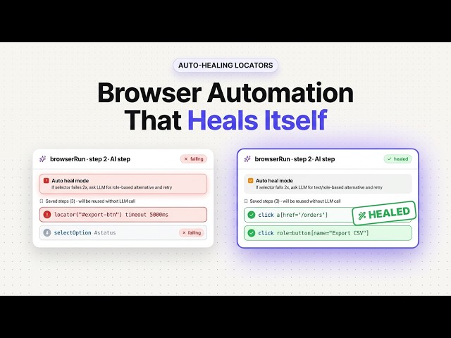 Browser Automation That Heals Itself | Heym