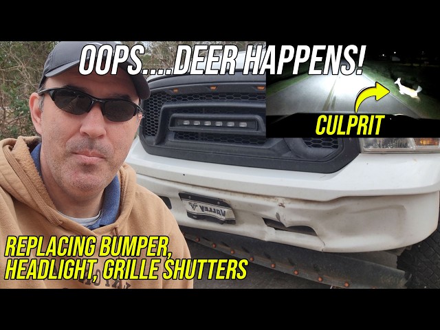 Another Deer, Another Bumper: RAM 1500 Front End Rebuild