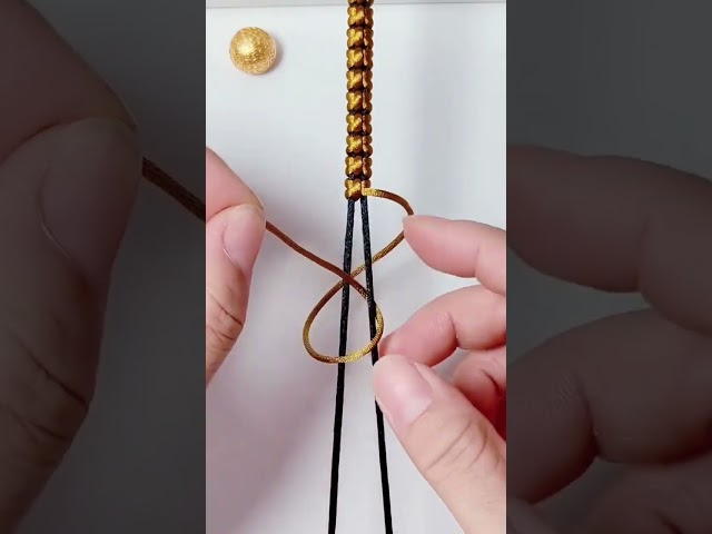 The Easiest Macrame Bracelet | Some Minute Craft for Total Beginners