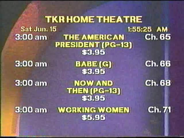 30 Minutes of Sneak Prevue/Action PPV Previews from TKR Cable Louisville KY June 15 1996