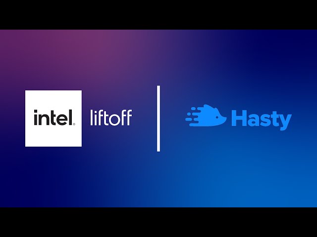 Hasty: Pioneering Scalable AI | Presented by Intel® Liftoff | Intel Software