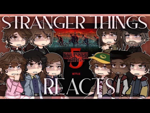 STRANGER THINGS REACTS | 2X SPEED | gacha nebula | gacha