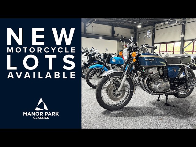 Weekly Motorcycle Update - Manor Park Classics