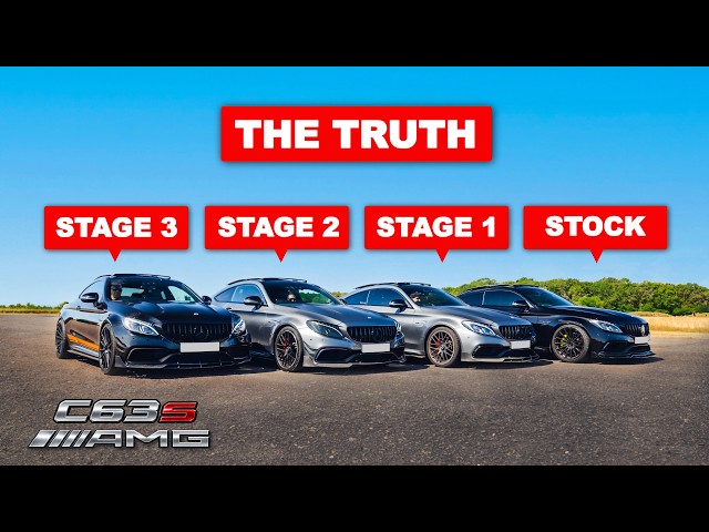 YOU'RE WASTING YOUR MONEY - MERC C63 AMG STAGES EXPOSED.