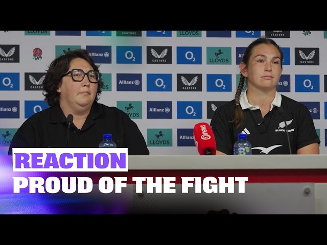 "We Didn't Come Out to Draw" | Black Ferns v England Press Conference