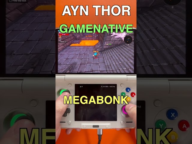 Megabonk on AYN Thor Max – Can It Run? ✅ #Megabonk #AYNThor #Shorts