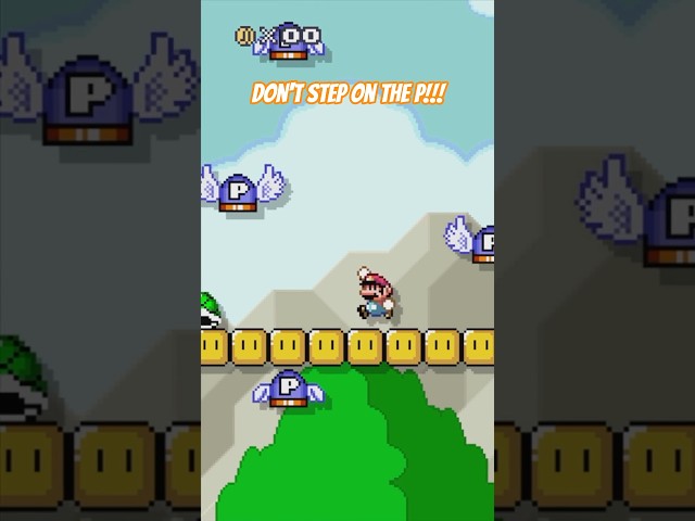 Don't Step On The P!!! #gaming #supermariomaker #eggyplays