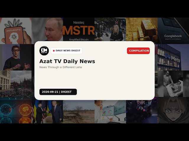 Azat TV Daily News Digest | September 21, 2026