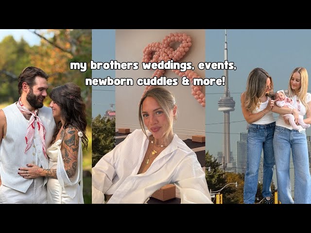 My Brother Got Married! Canada Vlog | Elanna Pecherle