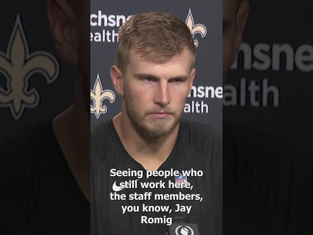Kellen Moore showed his Saints a video to help them learn more about the history of Domecoming