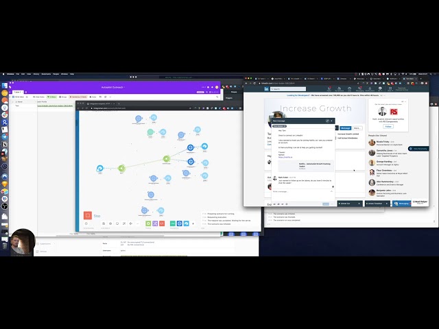 Live Growth Hacking - Website Enrichment & Social Media Outreach