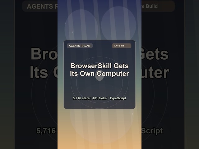 Why TypeScript Developers are using BrowserSkill 🛠️ #Shorts #AI