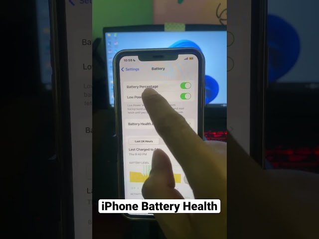 iPhone Battery Health Pack/ iPhone Battery Test #iOS16 #iphoneBatteryLife #short