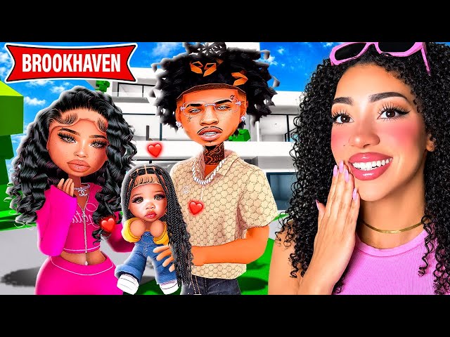 I Started A REALISTIC FAMILY with my BOYFRIEND in BROOKHAVEN RP!