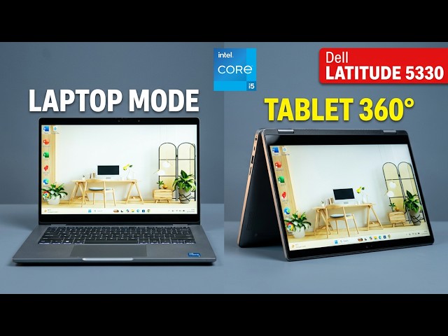 Dell Latitude 5330, Rekomendasi Laptop Bisnis 360 Derajat