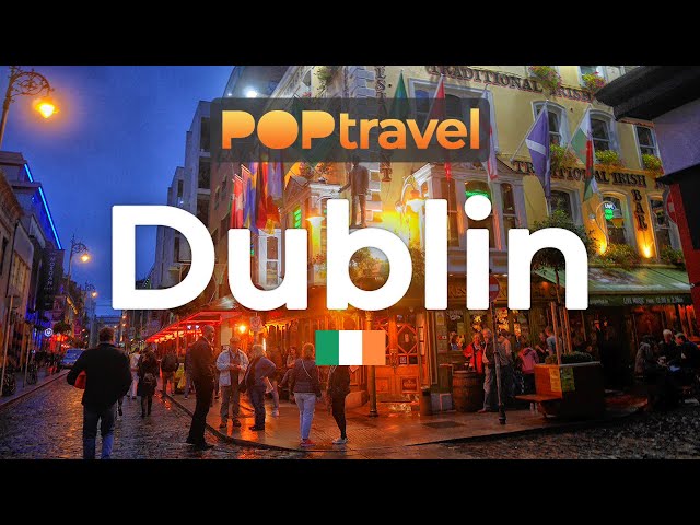 Walking in DUBLIN / Ireland 🇮🇪- 4K 60fps (UHD)