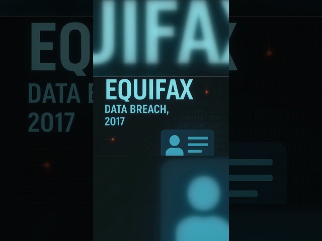 Equifax Data Breach Short | Top 5 Cyber Attacks | Cyber ​​Snacks | Stay Safe Online 🛡️ | #trending