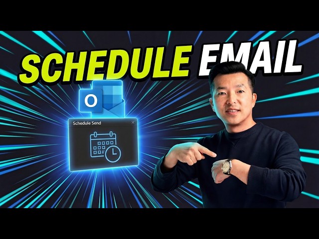 How to schedule an email in Outlook (Send it later)