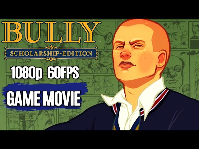 BULLY All Cutscenes Full Story (Game Movie) 1080p HD