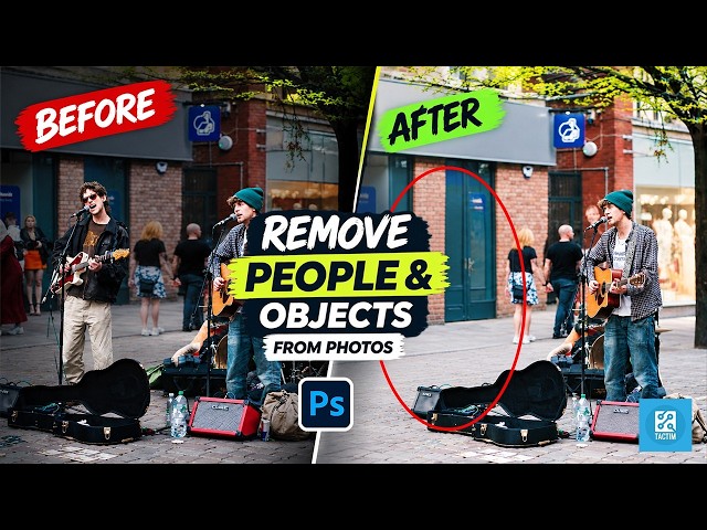 How to Remove People and Objects from Photos Using Photoshop Generative Fill (2026)