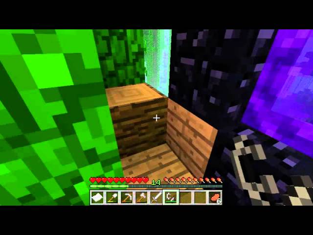 Minecraft - The Tree connection project - Noob fixing and a massive freakout!