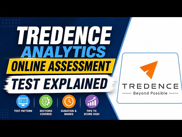 Tredence Analytics Online Assessment Test Explained