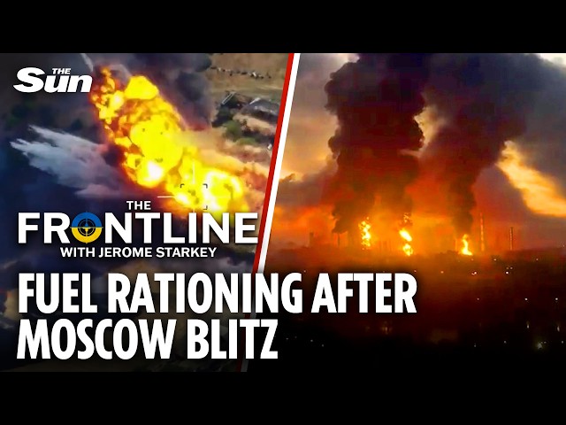 Russia begins rationing fuel after massive drone strike as Ukrainian tech trumps Putin’s jet drones