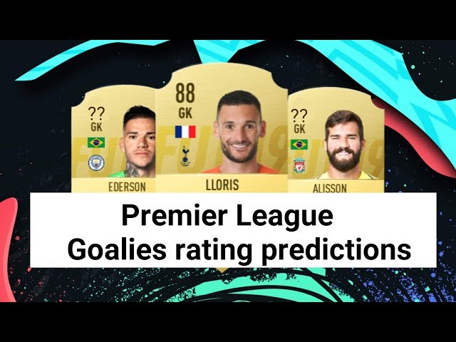 PREMIER LEAGUE GOALKEEPER FIFA 20 RATINGS!!!!!! What a Goal