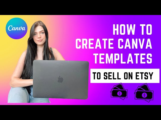 How To Make Canva Templates To Sell On Etsy | Step By Step Canva Tutorial | Canva Editable Template