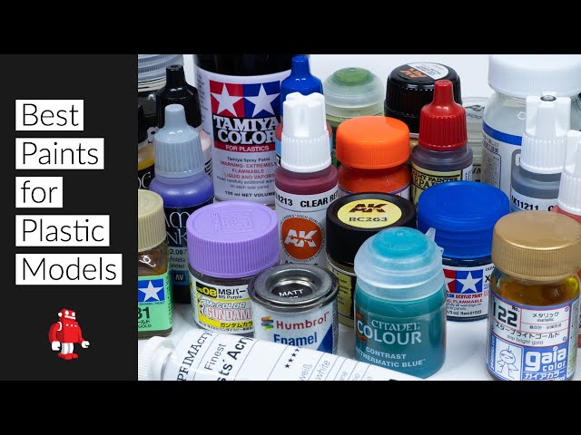 Best Paints for Plastic Models - A Paint Guide by Lincoln Wright of Paint on Plastic