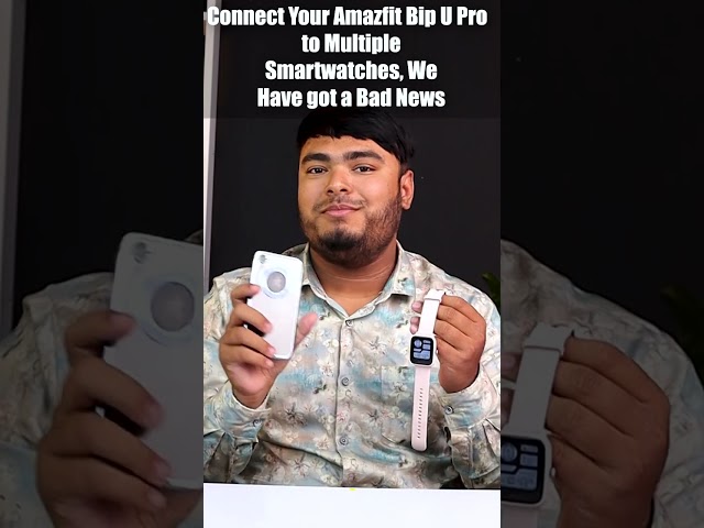 Can I Connect My Amazfitbip U Pro to Two Phones? | #shorts