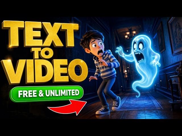 100% FREE AND UNLIMITED AI Video Generator | Text To Video And Image To Video AI
