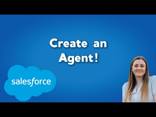 Set up an Agentforce Agent | Salesforce Agentforce Setup | How to make a salesforce agent