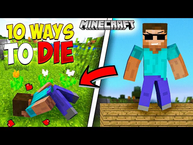 10 Extreme Ways to Die in Minecraft!