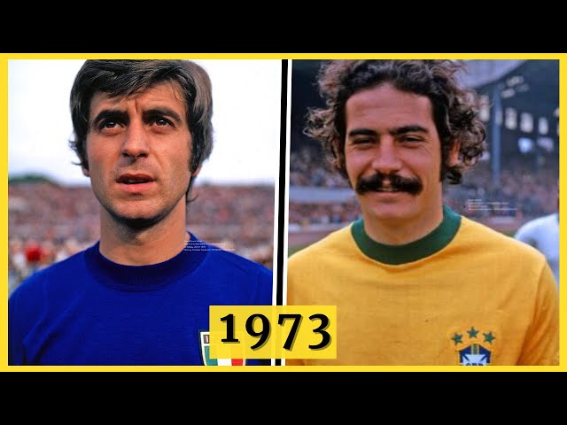 (1973) RIVERA VS RIVELLINO - Italy x Brazil / Amazing Video