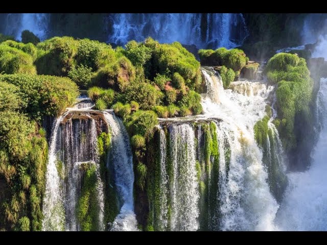 WORLD'S PARADISES in 4K (Part II) Nature Relaxation™ Journey 2 w Music for Therapeutic Stress Relief