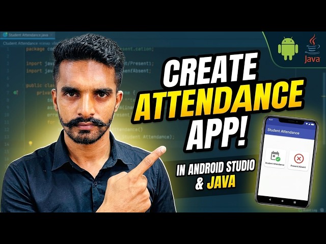 Build a Complete Attendance App in Android Studio (Step-by-Step) with source code