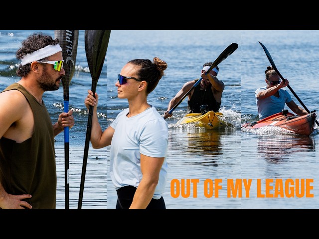 Me (average) VS an Olympic Kayaker  - how will I go?