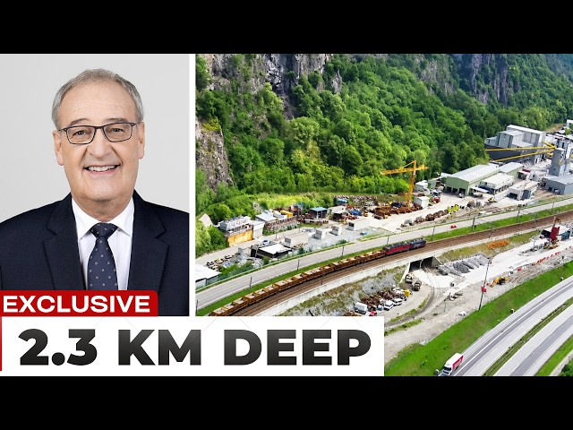 Digging 2.3km Under the Alps The World’s Longest Railway Tunnel
