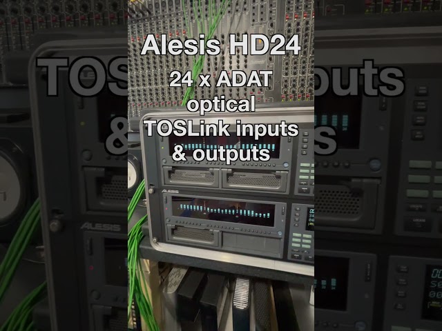 Alesis HD24's sync'd - The recording engineers workhorse!