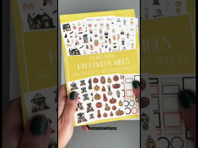 October Currently Page in my #happyplanner