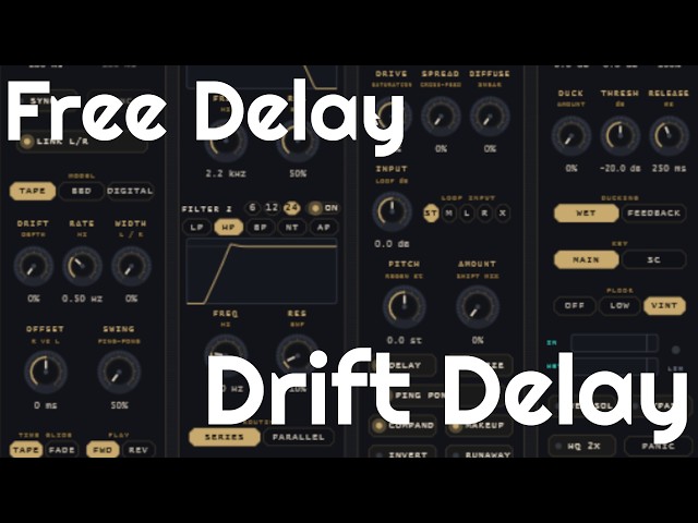 Free Delay - Drift Delay by Sliding Cheesecake Records (No Talking)