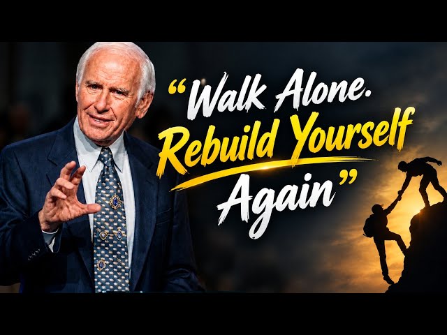 WALK ALONE. REBUILD YOURSELF AGAIN. 🔥 | Jim Rohn MotivationGrow your YouTube channel with YouTools:👉