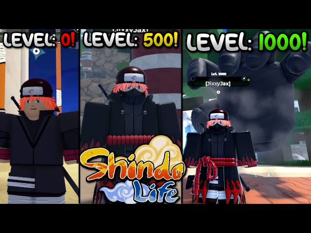 I Spent 24 Hours Getting Started In Roblox Shindo Life... Heres What Happened!
