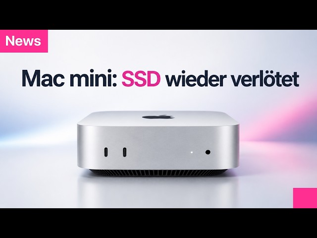 Mac mini: 256GB is significantly slower!