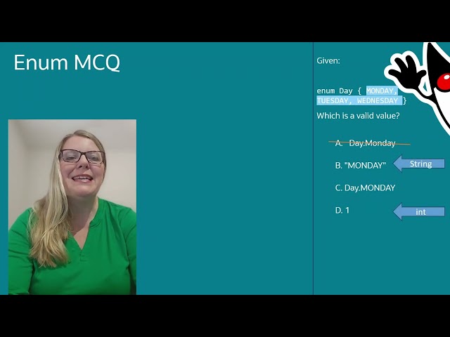 Multiple-Choice Monday Week 2 Solution - Java Enums!