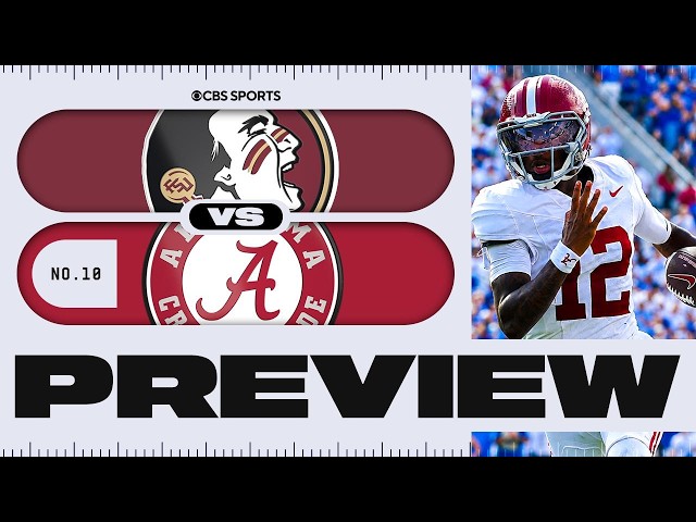 Florida State vs No. 10 Alabama Game Preview | Week 3 Picks and Predictions