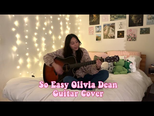 So Easy Olivia Dean Guitar Cover - Kyla Groh 