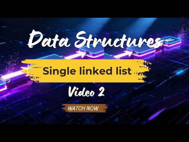 Single linked list example clear explanation in Telugu  data structure in Telugu #singlelinkedlist 